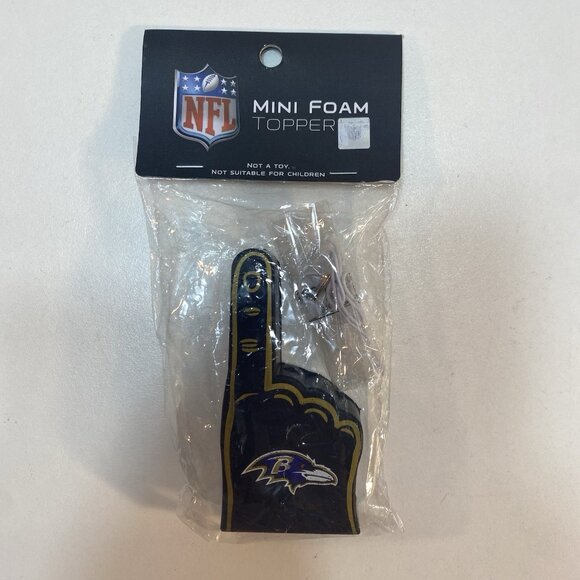 Baltimore Ravens‎ NFL Football Party Supplies Bowl Cups Pom Poms Sticks Picks - Picture 14 of 16